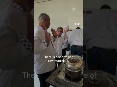 Palestinians in Gaza nourish ambitions at culinary institute