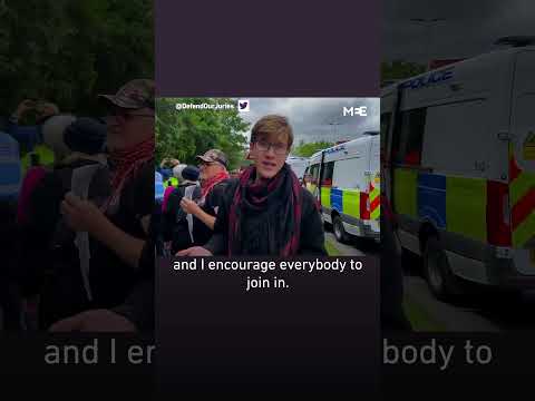 Mass ‘terrorism’ arrests outside London court during Palestine Action sentencing