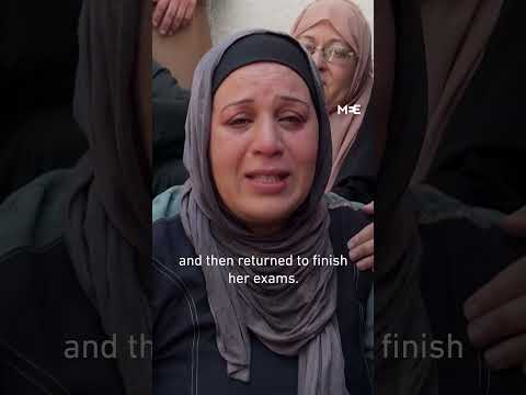 Israeli strike in Gaza City kills Palestinian student