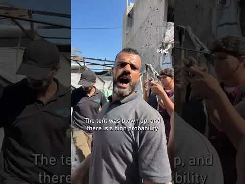 Israeli missile strike kills and injures civilians in Gaza