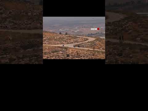Israeli occupiers raise flag at new outpost in occupied West Bank