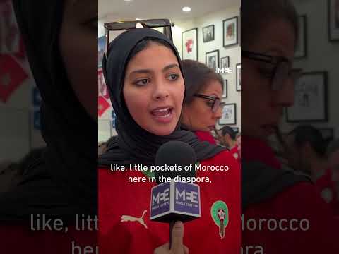 Moroccan fans in New York react to football team’s win