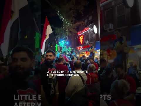 Egypt win sparks celebrations in New York’s “Little Egypt”