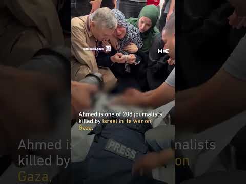 Family mourns slain Al-Jazeera journalist Ahmed Wishah