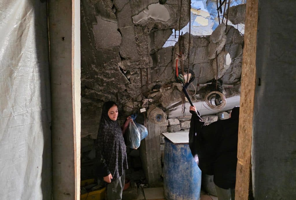 Inside Gaza’s death trap of collapsing, bombed-out buildings
