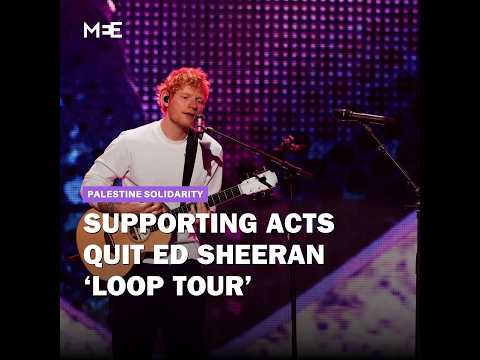 All supporting acts quit Ed Sheeran tour in protest of Macklemore’s removal