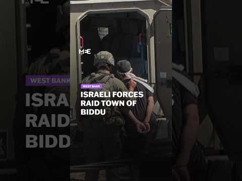 Israeli forces raid town of Palestinian suspected of shooting Israeli settler