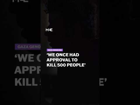 Israeli soldiers reveal AI-assisted ‘mass killing’ in Venice Gaza documentary