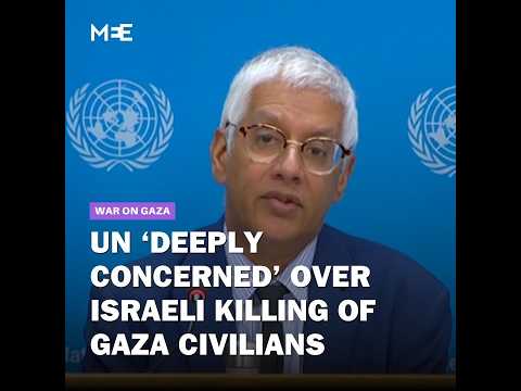 UN ‘deeply concerned’ over civilian killings in Gaza, urges protection